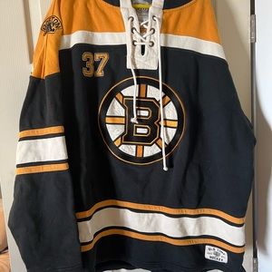 Bruins Mens Old Time Hockey Hoodie
